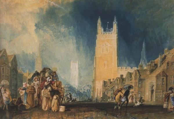 Stamford, Lincolnshire by Joseph Mallord William Turner