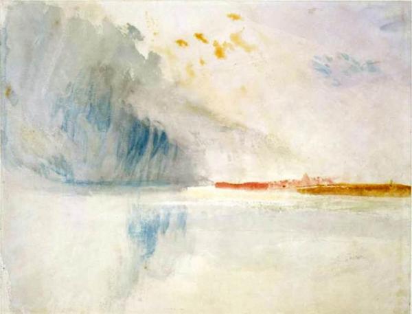Storm Cloud Over A River by Joseph Mallord William Turner Oil Painting Reproductions