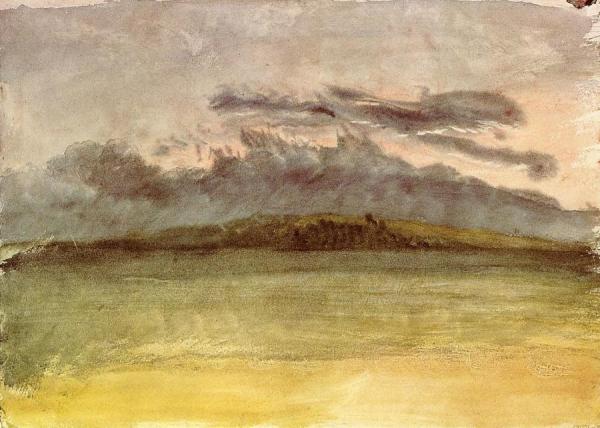 Storm-clouds: Sunset by Joseph Mallord William Turner