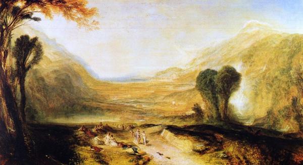 Story Of Apollo And Daphne by Joseph Mallord William Turner