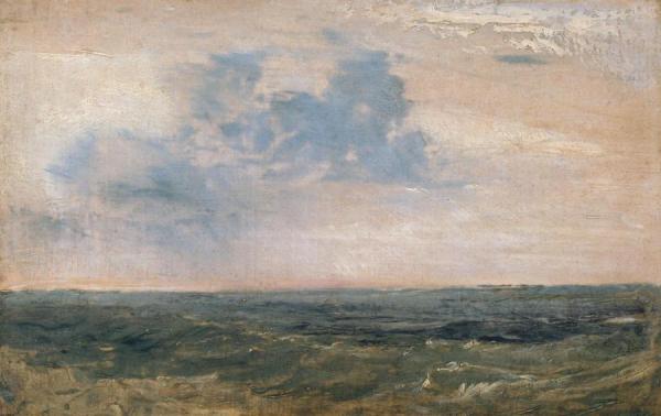 Study Of Sea And Sky, Isle Of Wight by Joseph Mallord William Turner