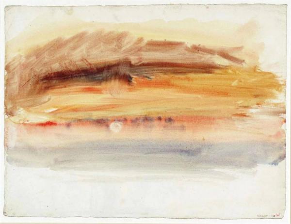 Sunset by Joseph Mallord William Turner