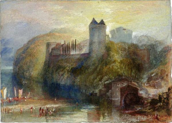 Tancarville From The East (front View) by Joseph Mallord William Turner