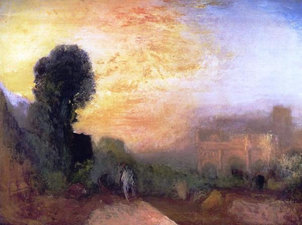 The Arch Of Constantine, Rome by Joseph Mallord William Turner