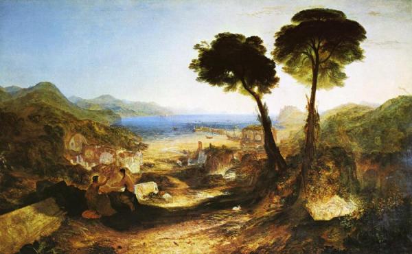 The Bay Of Baiae, With Apollo And The Sibyl by Joseph Mallord William Turner