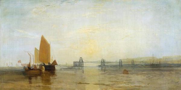 The Chain Pier, Brighton by Joseph Mallord William Turner