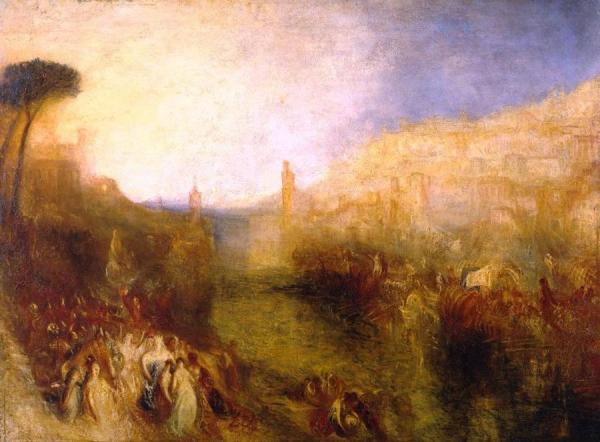 The Departure Of The Fleet by Joseph Mallord William Turner