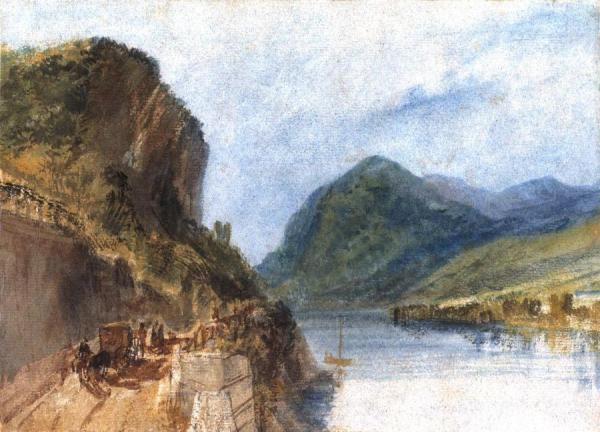 The Drachenfels by Joseph Mallord William Turner