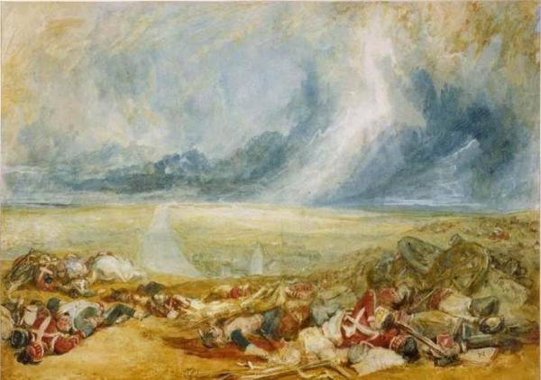 The Field Of Waterloo by Joseph Mallord William Turner
