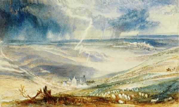 The Field Of Waterloo, From The Picton Tree by Joseph Mallord William Turner