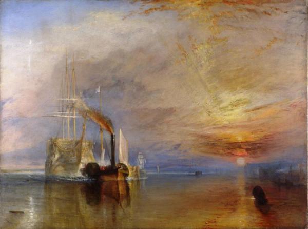 The Fighting 'temeraire' Tugged To Her Last Berth To Be Broken Up by Joseph Mallord William Turner