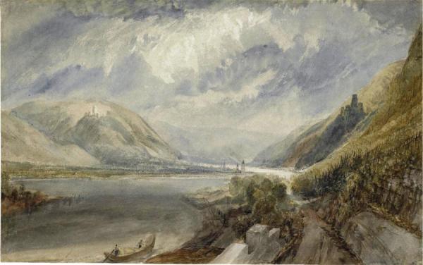 The Junction Of The Lahn And The Rhine by Joseph Mallord William Turner