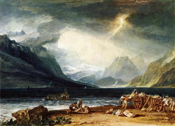 The Lake Of Thun, Switzerland by Joseph Mallord William Turner