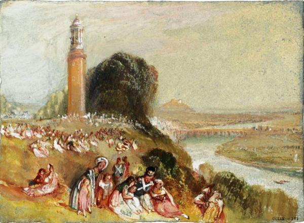 The Lanterne At St-cloud by Joseph Mallord William Turner