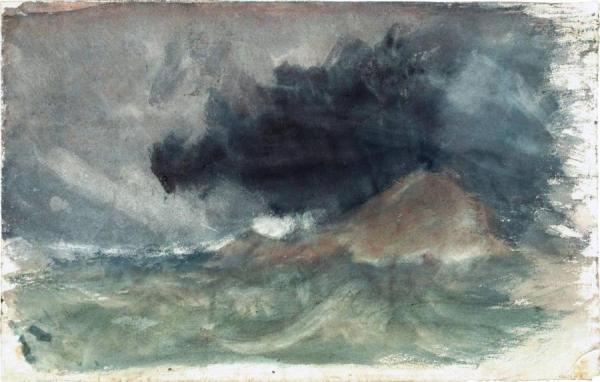 The Mewstone by Joseph Mallord William Turner