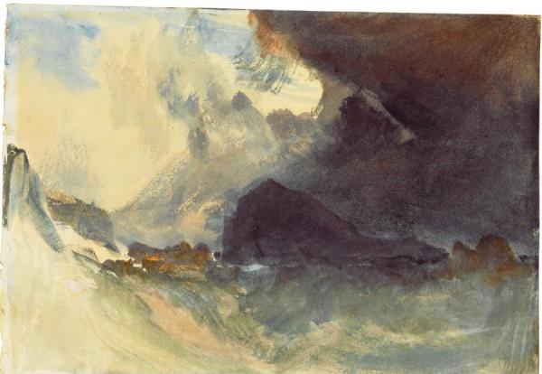 The Mewstone, Devon by Joseph Mallord William Turner