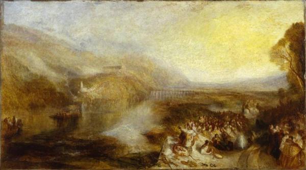 The Opening Of The Wallhalla, 1842 by Joseph Mallord William Turner