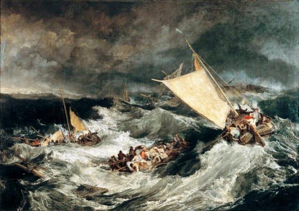 The Shipwreck by Joseph Mallord William Turner