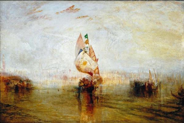 The Sun Of Venice Going To Sea by Joseph Mallord William Turner
