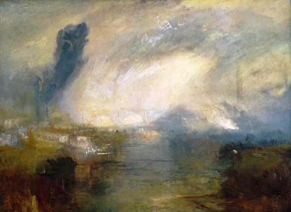 The Thames Above Waterloo Bridge by Joseph Mallord William Turner