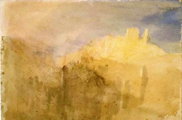 'the Yellow Castle', Beilstein On The Moselle by Joseph Mallord William Turner