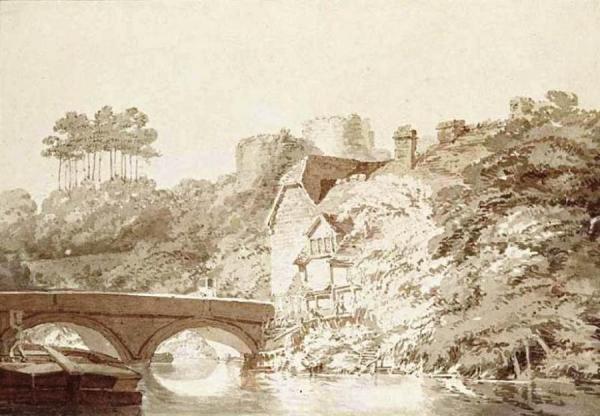 Tonbridge Castle, Kent by Joseph Mallord William Turner