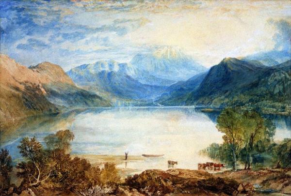 Ullswater Lake From Gowbarrow Park, Cumberland by Joseph Mallord William Turner