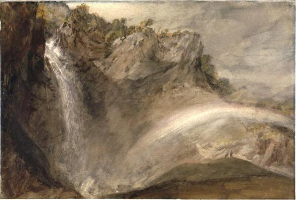 Upper Falls Of The Reichenbach by Joseph Mallord William Turner