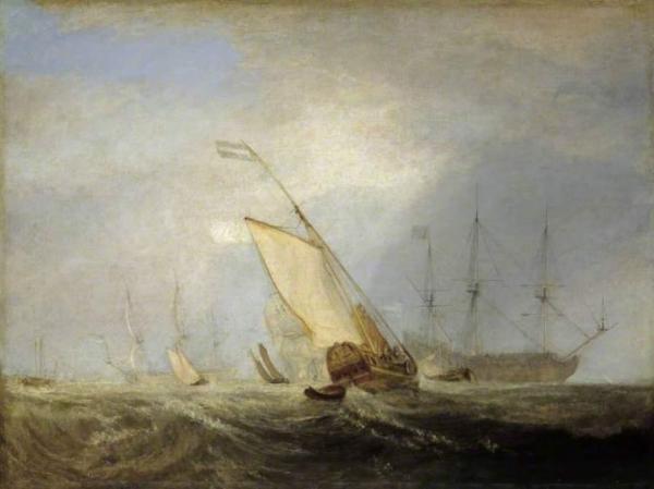 Van Tromp Returning After The Battle Off The Dogger Bank by Joseph Mallord William Turner