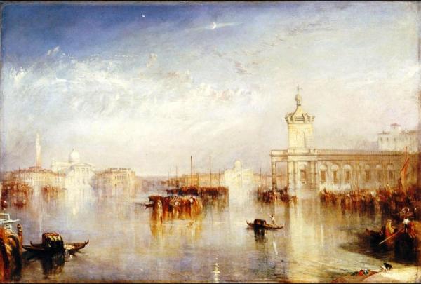 Venice, Dogano, San Giorgio, Citella From The Steps Of The Europa by Joseph Mallord William Turner Oil Painting Reproductions