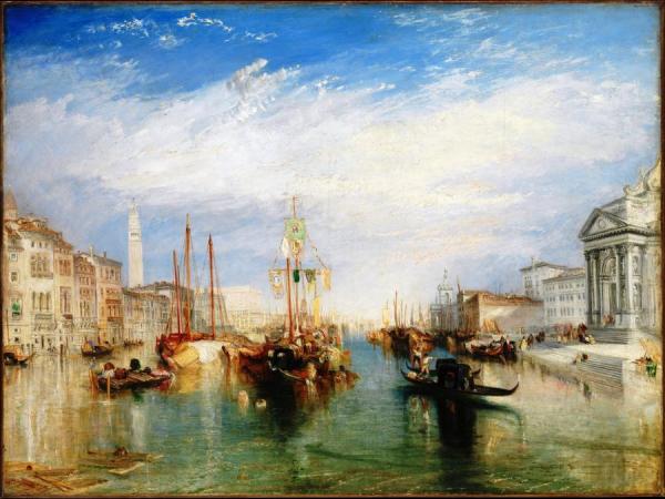 Venice, From The Porch Of Madonna Della Salute by Joseph Mallord William Turner