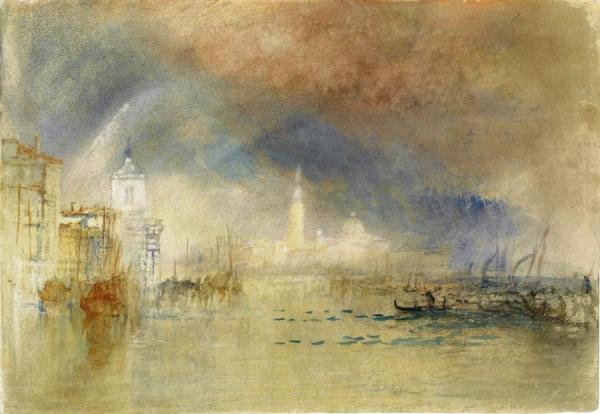 Venice, Looking Towards The Dogana And San Giorgio Maggiore, With A Storm Approaching by Joseph Mallord William Turner Oil Painting Reproductions