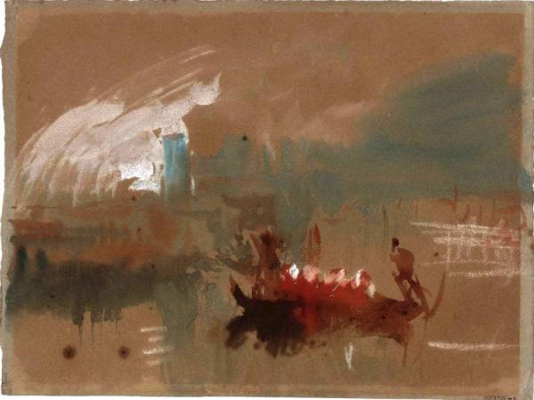 Venice, Moonlight by Joseph Mallord William Turner