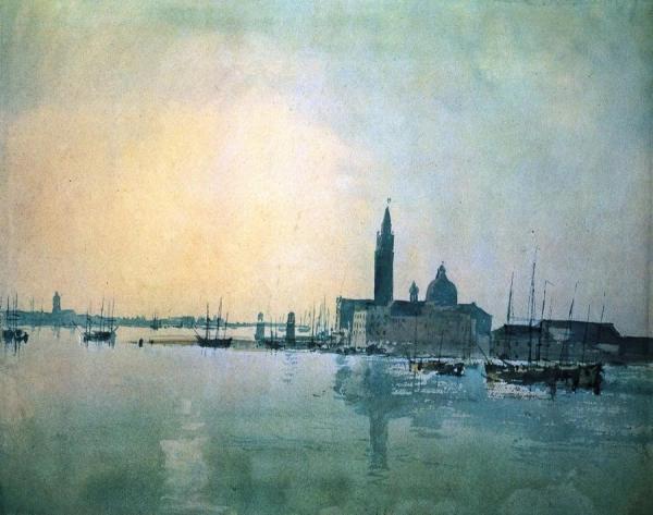Joseph Mallord William Turner Venice, San Giorgio Maggiore In The Morning