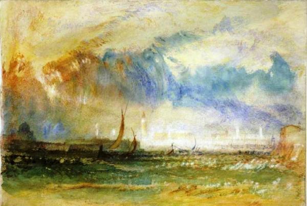 Joseph Mallord William Turner Venice, Storm At Sunset