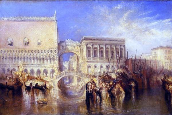 Venice, The Bridge Of Sighs by Joseph Mallord William Turner