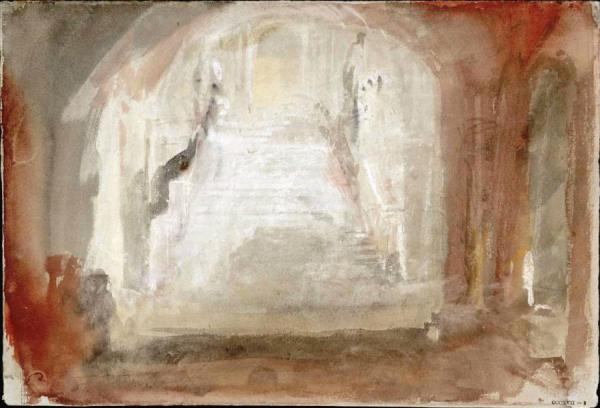 Venice , The Giants' Staircase In The Doge's Palace by Joseph Mallord William Turner