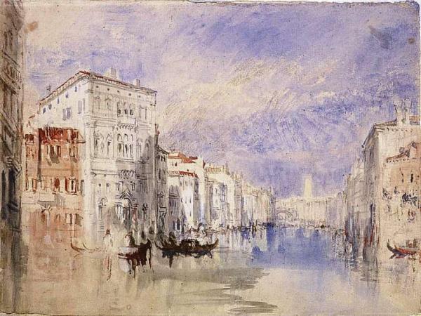 Venice, The Palazzo Balbi On The Grand Canal by Joseph Mallord William Turner