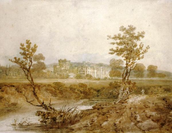 View Of Hampton Court, Herefordshire by Joseph Mallord William Turner