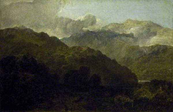Joseph Mallord William Turner Welsh Mountain Landscape