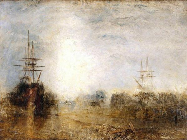 Whalers (boiling Blubber) Entangled In Flaw Ice by Joseph Mallord William Turner