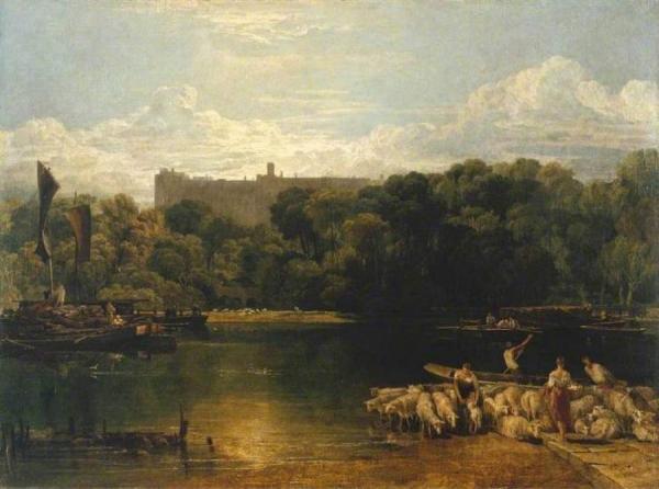 Windsor Castle From The Thames by Joseph Mallord William Turner