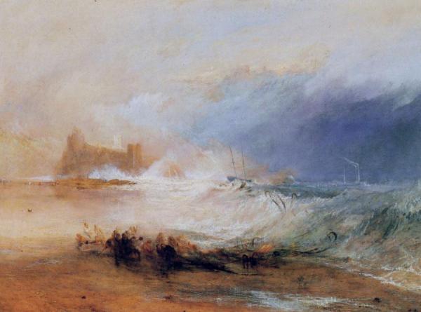 Wreckers - Coast Of Northumberland by Joseph Mallord William Turner
