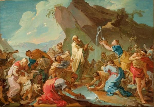 Miraculous Water by Joseph Marie Vien Oil Painting Reproductions