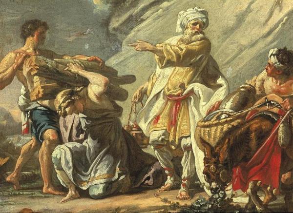 Noah Before The Sacrifice by Joseph Marie Vien