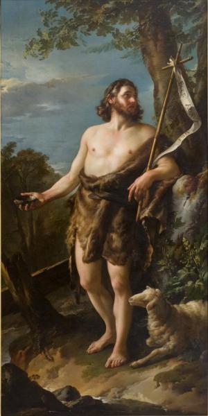 Saint-john The Baptist by Joseph Marie Vien
