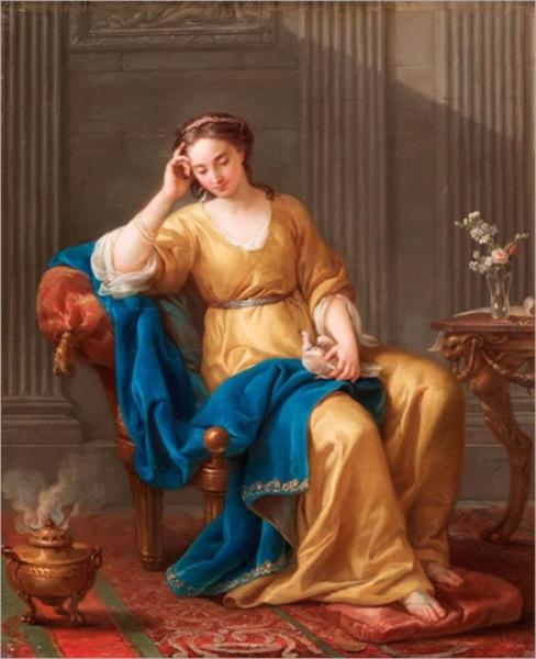 Sweet Melancholy by Joseph Marie Vien