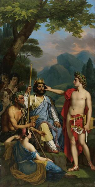 Joseph Paelinck Apollo Punishes Midas For His False Judgement By Condemning Him To Sport An Ass's Ears
