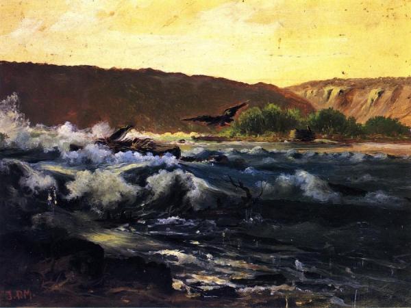 Osprey's Nest, Snake River by Joseph Patrick Mcmeekin