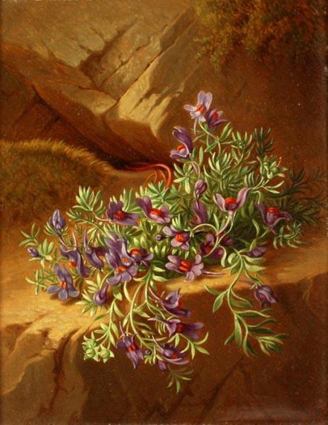 Floral Still Life by Joseph Schuster